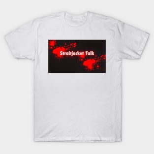 Straitjacket Talk Title Logo T-Shirt